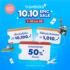 [ที่นี่คุ้มกว่า] 👉 จองโปรเที่ยวผ่าน Traveloka 10.10 SALE มีโค้ดลดสูงสุด 50% ทั้งแอป!